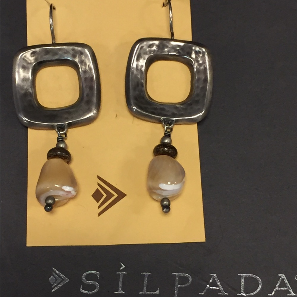 Silpada Mother of Pearl Earrings